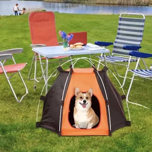 tenda per cani, tenda da campeggio per cani, tenda pop-up per cani, tenda impermeabile per cani