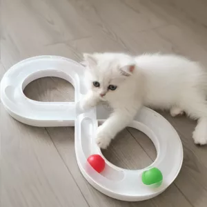 cat puzzle toy, cat exercise toy, catch ball toy